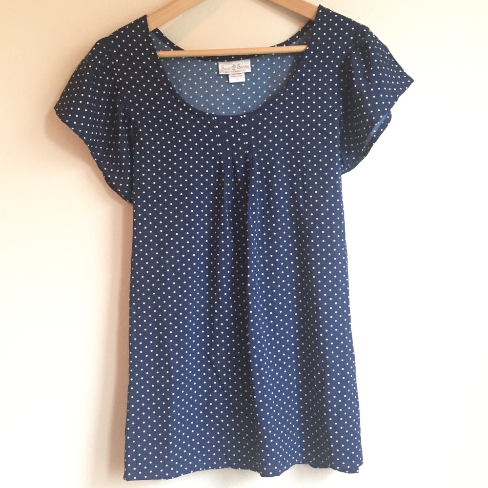 Sass & Sassy Maternity Top Size L
